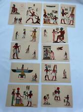 12 Vintage Egyptian Authentic Postcards Gods & Kings Ancient Egypt UNUSED NOS picture