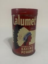 Vintage CALUMET Baking Powder Tin Empty picture