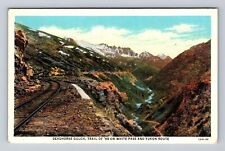 Deadhorse Gulch AK-Alaska, White Pass, Yukon Route, Souvenir Vintage Postcard picture