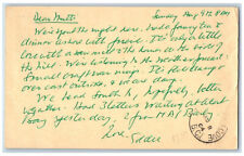 Telegraph Cove British Columbia Canada Postal Card WM Drechsset Letter 1964 picture