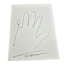 Trace Adkins Signed Autograph 9x12” Hand Tracing Country Music Opry Star Legend picture