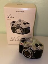 2008 Rare Leica R8 Camera Glass Christmas Ornament Vintage Style 35mm Germany picture