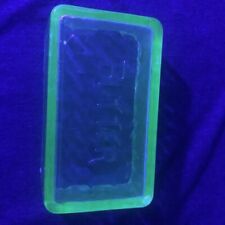 Vintage Uranium Depression Glass Butter Cover Lid ONLY - Replacement picture