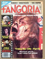 Fangoria 12 (FN+) Corman Interview part one FRIDAY THE 13TH PART II 1981 X071 picture