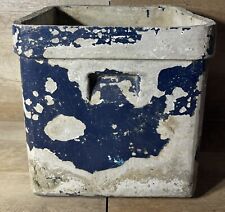 Willy Guhl Square Planter Box Inverted Handles Painted 12.5” H picture