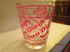 San Diego, California- name logo on standard shotglass- new by Libbey picture