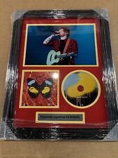 Ed Sheeran Signed CD Album Cover  with CD - Framed - Brand New picture