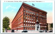 Postcard - U. S. Government Printing Office, Washington, District of Columbia picture
