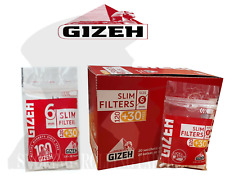 Filtri Gizeh Slim 6mm 120+30 Confezione 20 Bustine Da 150 Filtrini picture