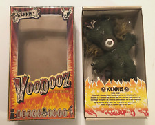 KENNIS Vodooz Voodoo Doll Mezco Toyz 2006 John Pinkerton Green Plush Magic Mojo picture