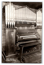 Vintage RPPC Real Photo Postcard Pipe Organ Zoar Village Unposted The Zoarites picture