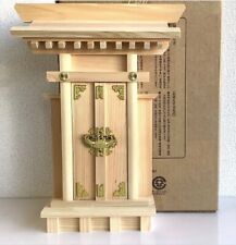 kamidana Japanese home Shinto Shirne Small size wooden altar Home safety God.. picture