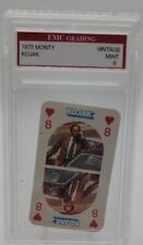 Kojack Collectable-1975 Monty Kojack Graded Trading Card- 8 Hearts EMC Grading 9 picture