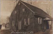 Friends Meeting House Vincentown New Jersey 1909 RPPC Photo Postcard picture