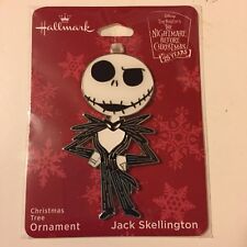 Hallmark Jack Skellington Flat Metal Christmas Ornament 2018 25th Anniversary picture