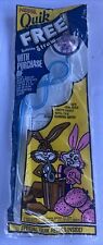 Nestle Quik Promo Bunny Swirlee Straw Vintage New In Package 1982 Strawberry picture