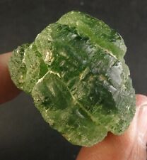 152 CARAT ETCHED FINE DEEP GREEN PERIDOT CRYSTAL @ PAKISTAN  picture