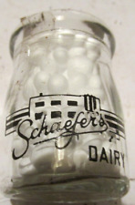 vintage coffee creamer dairy Schaefer's Dairy-for a family treat eat out once a picture