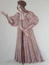 Janet Froud Original Costume Design For Royal Shakespeare Company - Portia - Art picture