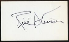Risë Stevens d2013 signed autograph 3x5 Cut American Operatic Soprano & Actress picture