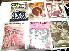 Amazing Lot Of Antique VTG MUSIC PAGES ANNIE GET YOUR GUN & MUCH MORE MUST SEE picture