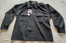 Vintage Propper Combat Coat Shirt Adult Size XL Black Long Sleeve Mens NWT picture