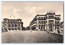 Colombo Sri Lanka Postcard Grand Hotel and Victoria Arcade c1910 Antique picture