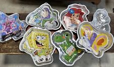 Wilton Cake Pans Lot Of 8; Disney, Nickelodeon & Others New picture
