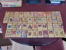 Pokemon gold cards bundle of 46 various cards in excellent condition. picture
