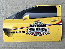 WOW Curved 2004 Chevrolet Corvette Daytona 500 Car Door Style Sign picture