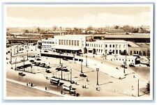 c1940's Front View Ueno Station Japan Antique Unposted RPPC Photo Postcard picture