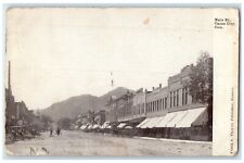 1907 View Of Main Street Stores Horse Carriage Canon City Colorado CO Postcard picture