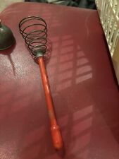 Vintage Wire Coil Whisk Spring Beater picture