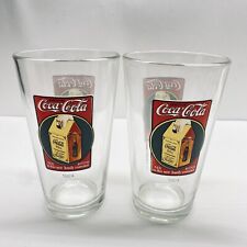 Vintage Glass Tumblers 1924 Coca-Cola Excellent Condition Bar ware  (2) picture