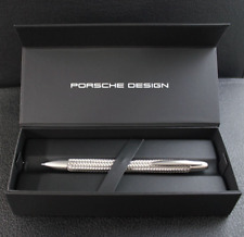 PORSCHE DESIGN Techflex Stainless Steel Genuine Product  Ballpoint Pen P'3110 picture