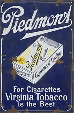 PIEDMONT CIGARETTES ADVERTISING METAL SIGN picture