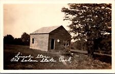 RPPC Lincoln Store Old Salem State Park Postcard Rare View picture