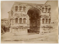 Photo Albumen Anonymous Arco Giano Rome Roma Italy to The 1870 picture