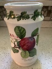 Vintage POMONA PORTMEIRON VASE, “Morning Hoary Apple” 8” AS IS HAIRLINE CRACK picture