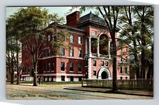 Cambridge MA-Massachusetts, Panoramic Manual Training School Vintage Postcard picture