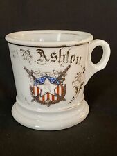 Antique Fraternal Shaving Mug Patriotic Order Sons of  America P.O.S. of A -Rare picture