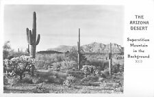 Postcard RPPC Arizona Superstition Mountains X310 Lollesgard 23-2887 picture