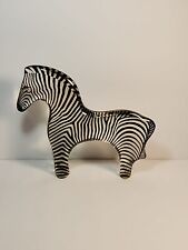 Vintage Abraham Palatnik Lucite Zebra Made in Brazil As Is READ picture