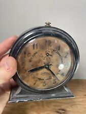 Ingraham Eight Day Broadcast Alarm Clock Wind Up Large Face picture