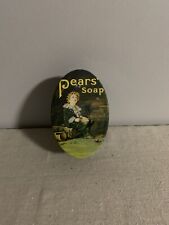 Vintage  Pears' Soap Metal Tin Can Container Collectible picture