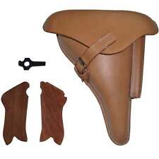 WW2 P08 Holster Natural color w/Take Down Tool and Hand Grips (Reproduction) W94 picture