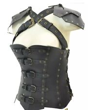 Women's Medieval Retro Body Chest Armor,Adjustable Shoulders Guard Costume picture