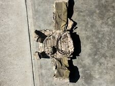 LBT 6094B Large Plate Carrier NSW DEVGRU AOR1 Desert Digital USED W/ POUCHES picture