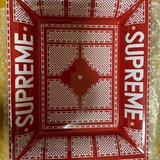 Hermes x Supreme Ceramic Ashtray Plate Red Tray Ornament Interior USED from Japa picture