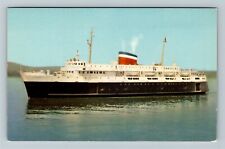 Car Ferry Bluenose Between Nova Scotia And Maine Vintage Souvenir Postcard picture